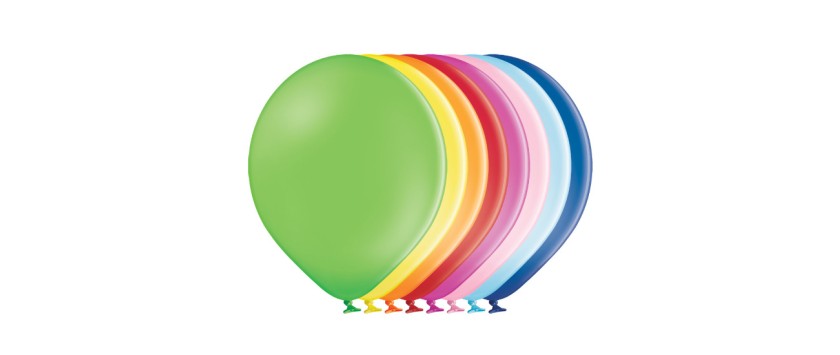 Luftballons - Pastell Farben