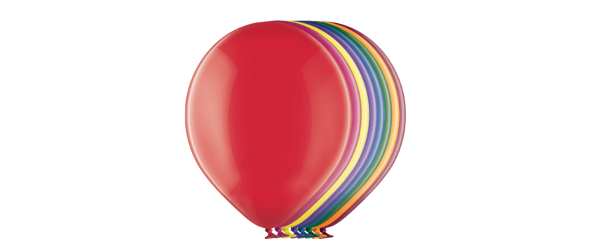 Luftballons - Kristall Farben