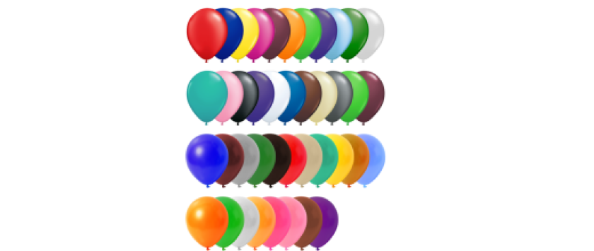 Luftballons Freie Farbauswahl