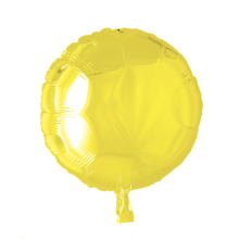 Folienballon Rund Ø 42 cm - Freie Farbwahl, Farbe (z.B. Ballon): Gelb