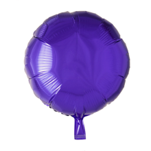 Folienballon Rund Ø 42 cm - Freie Farbwahl, Farbe (z.B. Ballon): Violett
