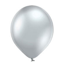 Natur Luftballons viele Farben, Farbe (z.B. Ballon): Silber (Glossy)