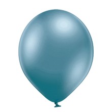 Luftballons Chrome - Freie Farbwahl - Ø 30 cm, Farbe (z.B. Ballon): Blau