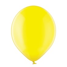 Natur Luftballons viele Farben, Farbe (z.B. Ballon): Gelb (Kristall)