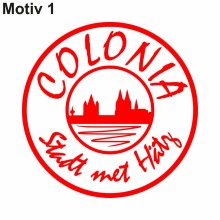 Pimp das T-Shirt Kölner Karneval (Herren) mit wählbaren Kölle Motiven, Kölnmotive: Motiv 1
