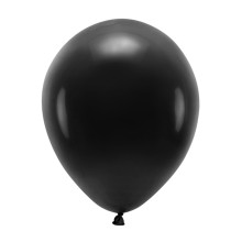 Luftballons Freie Farbwahl Ø 13 cm - 100 Stück, 13 cm Farben: Jet Black