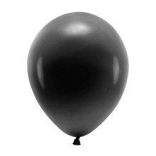 Luftballons Freie Farbwahl Ø 13 cm - 100 Stück, 13 cm Farben: Jet Black (Metallic)