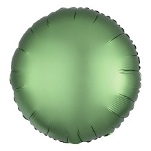 Folienballon Satin Rund Ø 45 cm - Freie Farbwahl, Farbe (z.B. Ballon): Grün