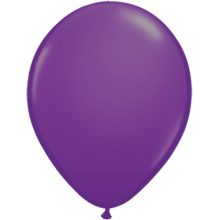 Naturlatex Luftballons Freie Farbauswahl, Farbe (z.B. Ballon): Violett