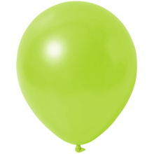 Natur Luftballons viele Farben, Farbe (z.B. Ballon): Apfelgrün (Metallic)