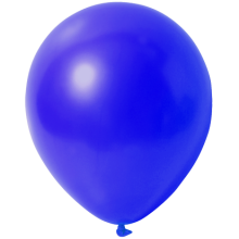 Natur Luftballons viele Farben, Farbe (z.B. Ballon): Blau (Metallic)