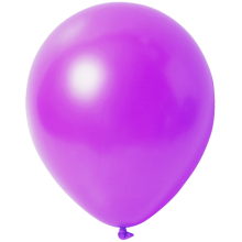 Natur Luftballons viele Farben, Farbe (z.B. Ballon): Flieder / Lavendel (Metallic)