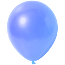 Natur Luftballons viele Farben, Farbe (z.B. Ballon): Hellblau (Metallic)