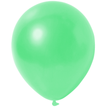 Natur Luftballons viele Farben, Farbe (z.B. Ballon): Mintgrün (Metallic)