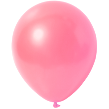 Natur Luftballons viele Farben, Farbe (z.B. Ballon): Rosa (Metallic)