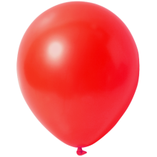 Natur Luftballons viele Farben, Farbe (z.B. Ballon): Rot (Metallic)