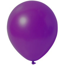 Natur Luftballons viele Farben, Farbe (z.B. Ballon): Violett (Metallic)