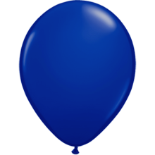 Natur Luftballons viele Farben, Farbe (z.B. Ballon): Dunkelblau