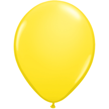 Naturlatex Luftballons Freie Farbauswahl, Farbe (z.B. Ballon): Gelb