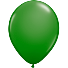 Luftballons Freie Farbauswahl Ø 25 cm, Farbe (z.B. Ballon): Grün