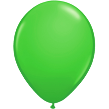 Luftballons Freie Farbauswahl Ø 25 cm, Farbe (z.B. Ballon): Limonengrün