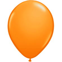 Naturlatex Luftballons Freie Farbauswahl, Farbe (z.B. Ballon): Orange