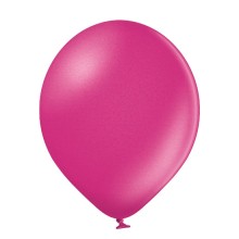 Natur Luftballons viele Farben, Farbe (z.B. Ballon): Fuchsia (Metallic)