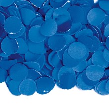 Konfetti Papier - Freie Farbwahl - 1 kg, Farbe: Blau