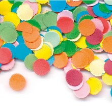 Konfetti Papier - Freie Farbwahl - 1 kg, Farbe: Bunt gemischt