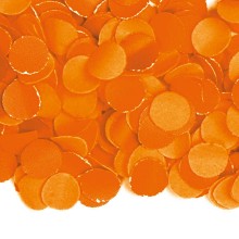Konfetti Papier - Freie Farbwahl - 1 kg, Farbe: Orange