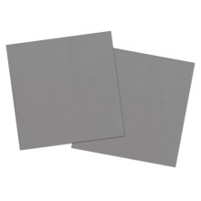 Servietten Freie Farbwahl - 20 Stück, Farbe: Silber