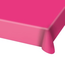 Partytischdecke Freie Farbwahl - 180 cm x 130 cm, Farbe: Pink