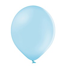 Natur Luftballons viele Farben, Farbe (z.B. Ballon): Hellblau