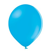 Natur Luftballons viele Farben, Farbe (z.B. Ballon): Cyan
