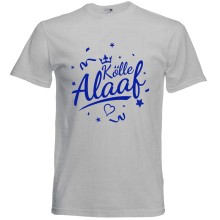 T-Shirt Karneval - Kölle Alaaf - Freie Farbwahl, Farbe des T-Shirts: Grau