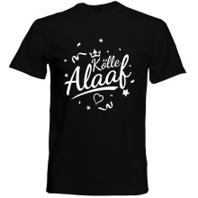 T-Shirt Karneval - Kölle Alaaf - Freie Farbwahl, Farbe des T-Shirts: Schwarz