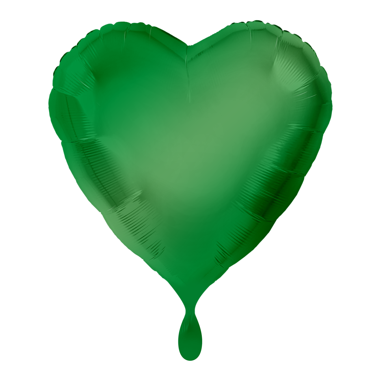 1 Balloon - Herz - Grün