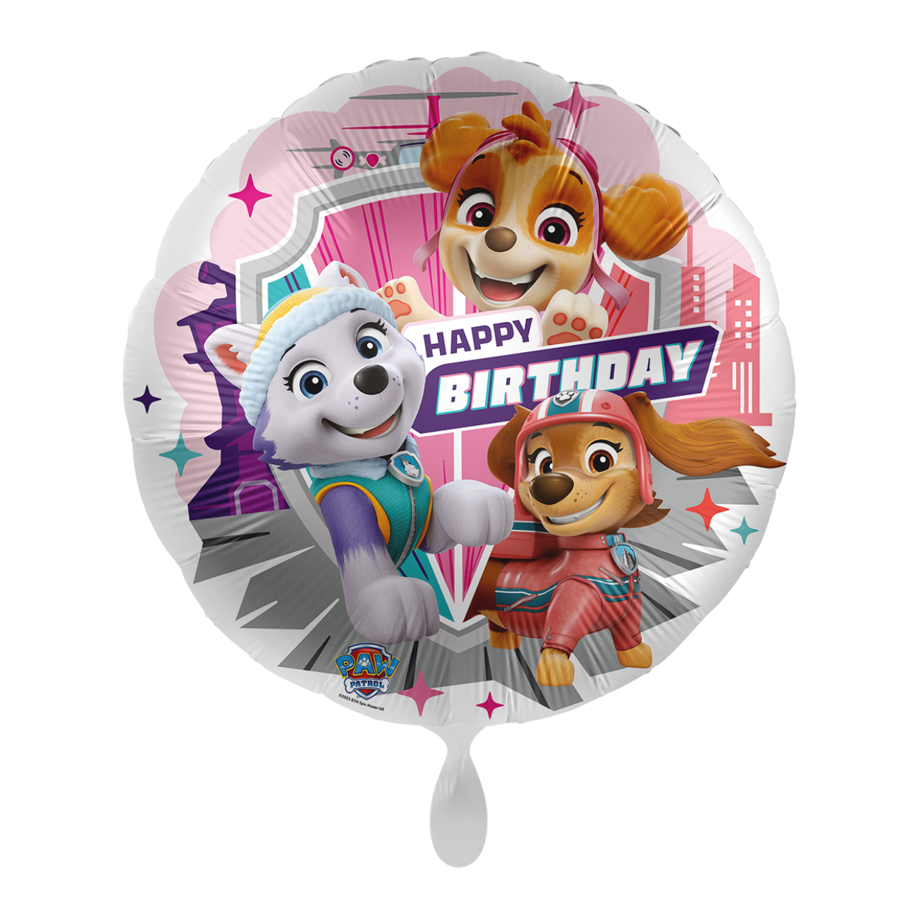 1 Balloon - Nickelodeon - Skye & Everest - PAWsome Wishes - ENG