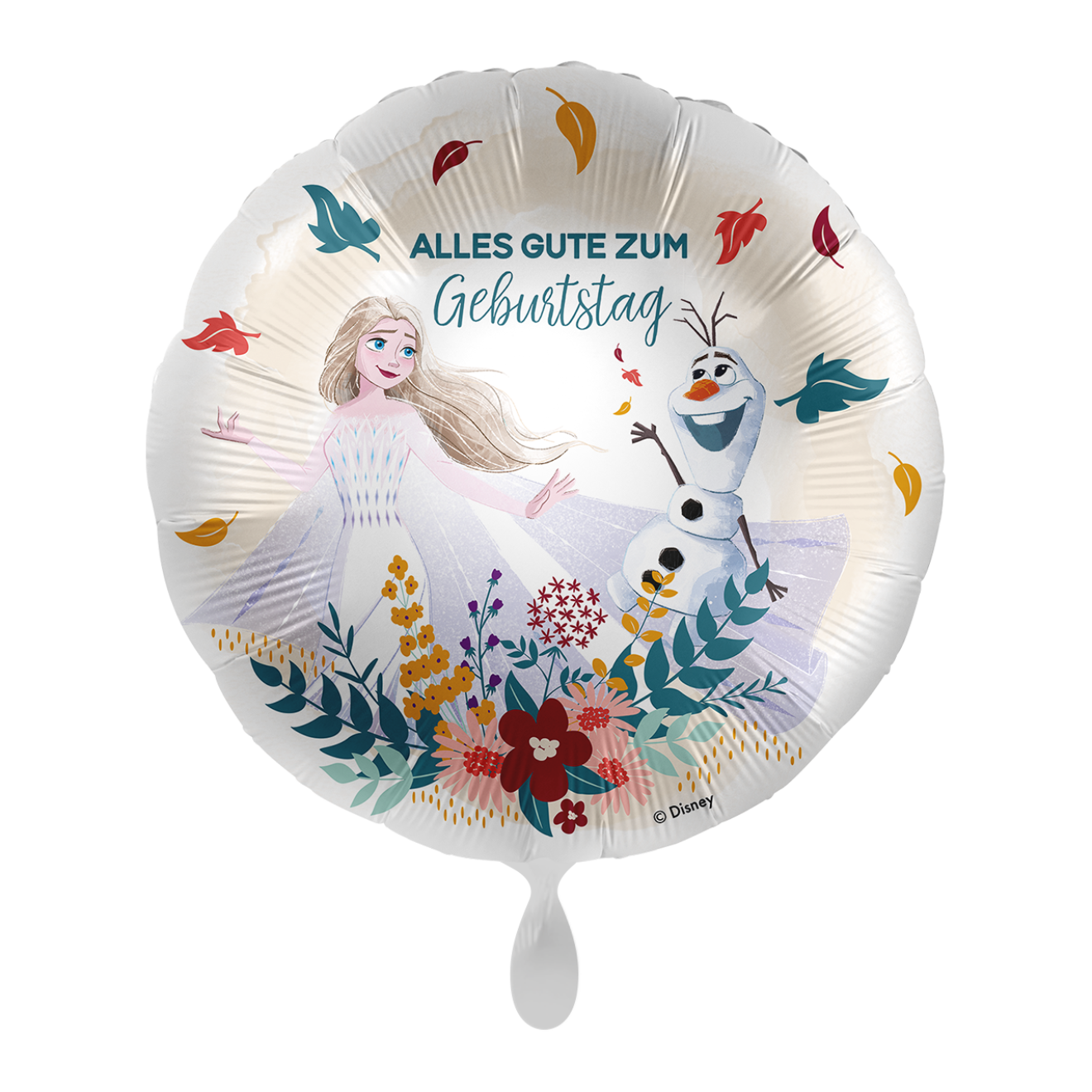 1 Balloon - Disney - HBD Frozen Olaf & Elsa - GER