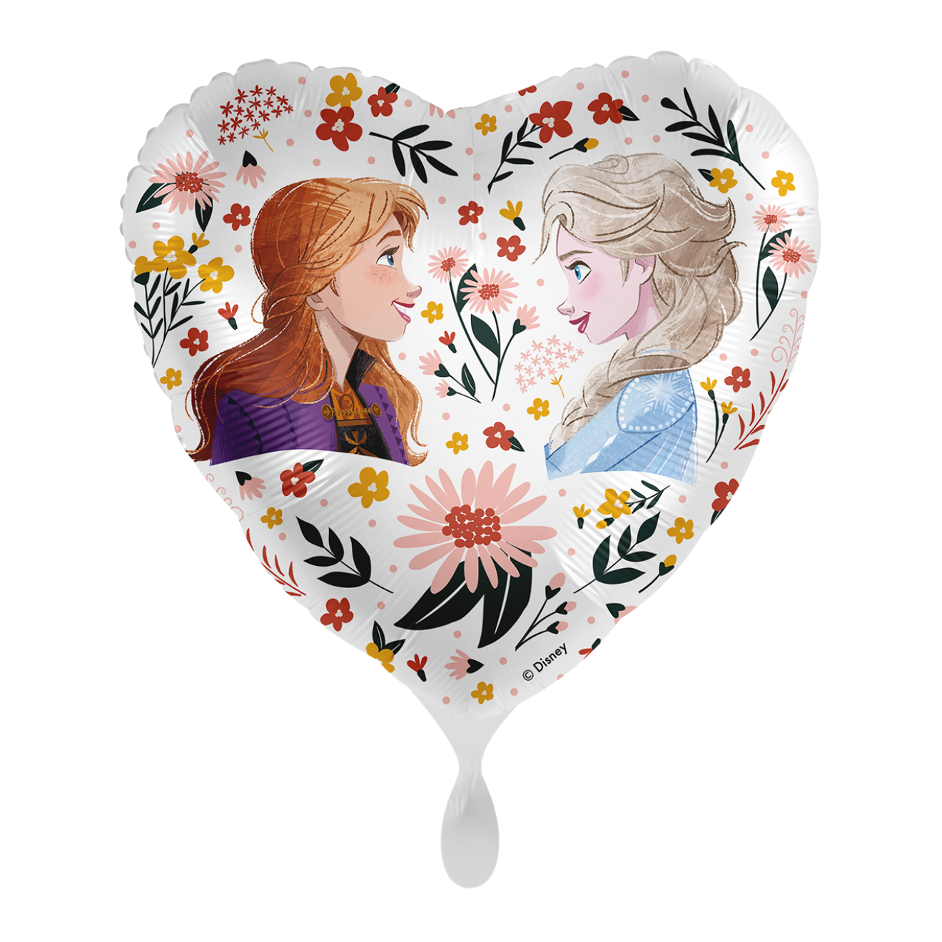 1 Balloon - Disney - Anna & Elsa Floral - UNI
