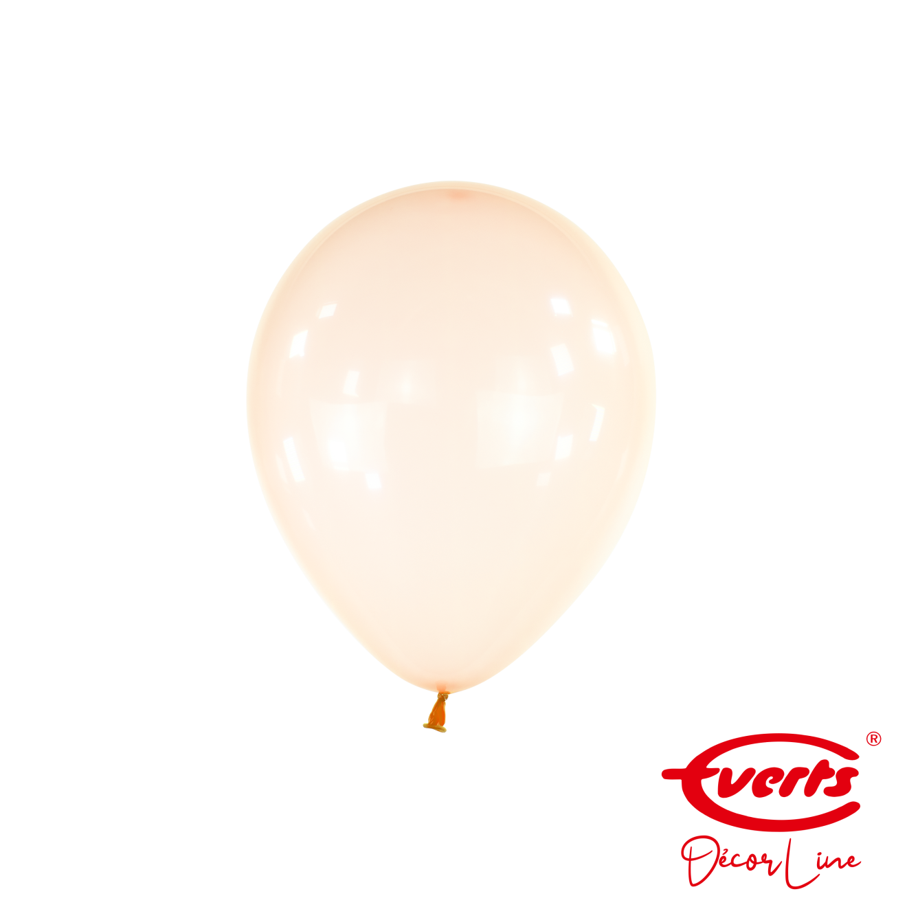 100 Miniballons - DECOR - Ø 13cm - Droplets - Orange