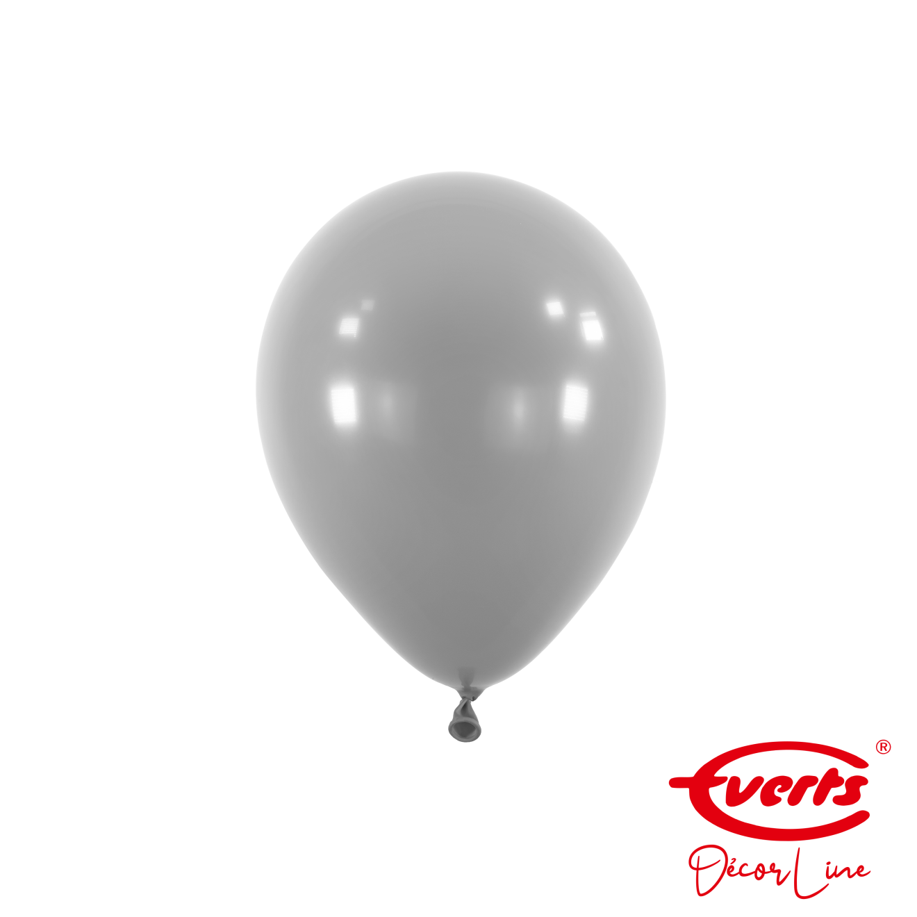 100 Miniballons - DECOR - Ø 13cm - Grey