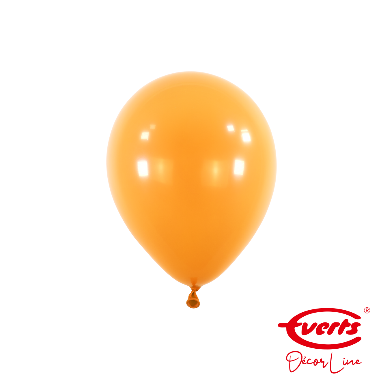 100 Miniballons - DECOR - Ø 13cm - Orange Peel