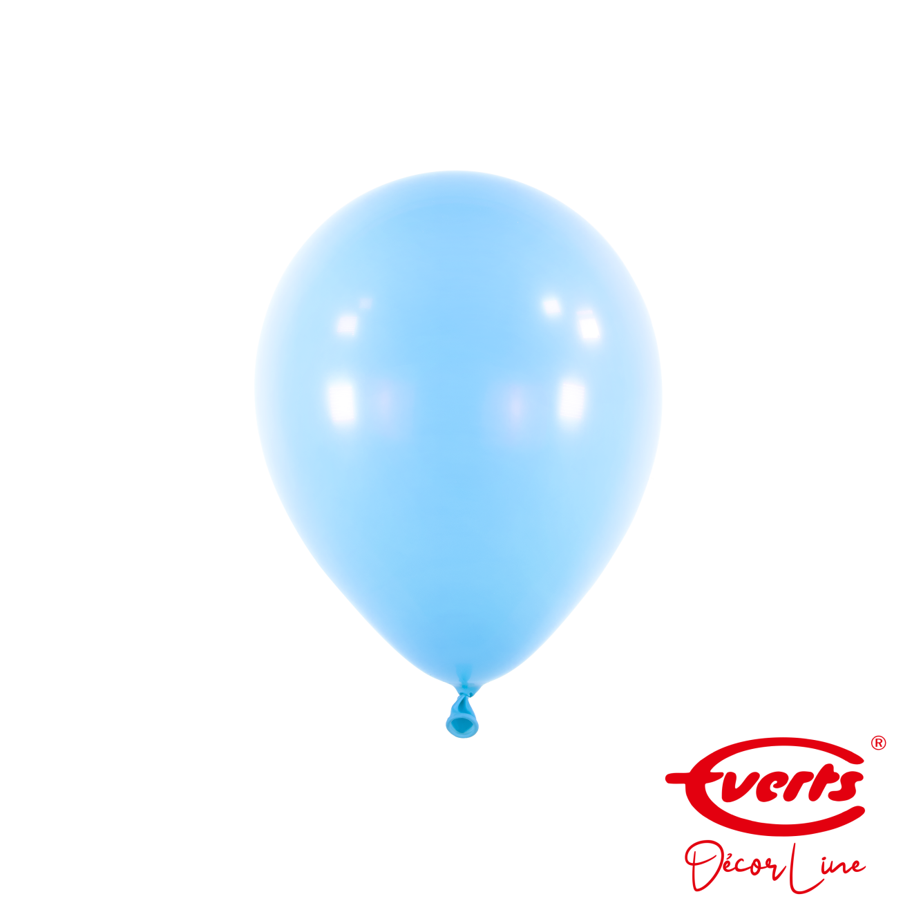 100 Miniballons - DECOR - Ø 13cm - Pastel Blue