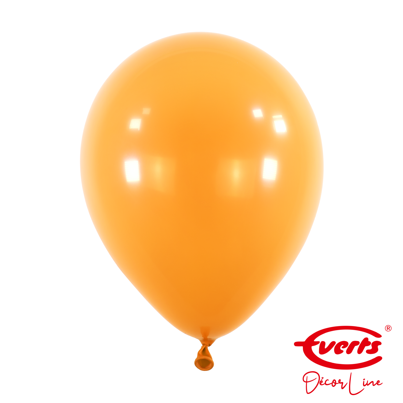 50 Luftballons - DECOR - Ø 28cm - Orange Peel