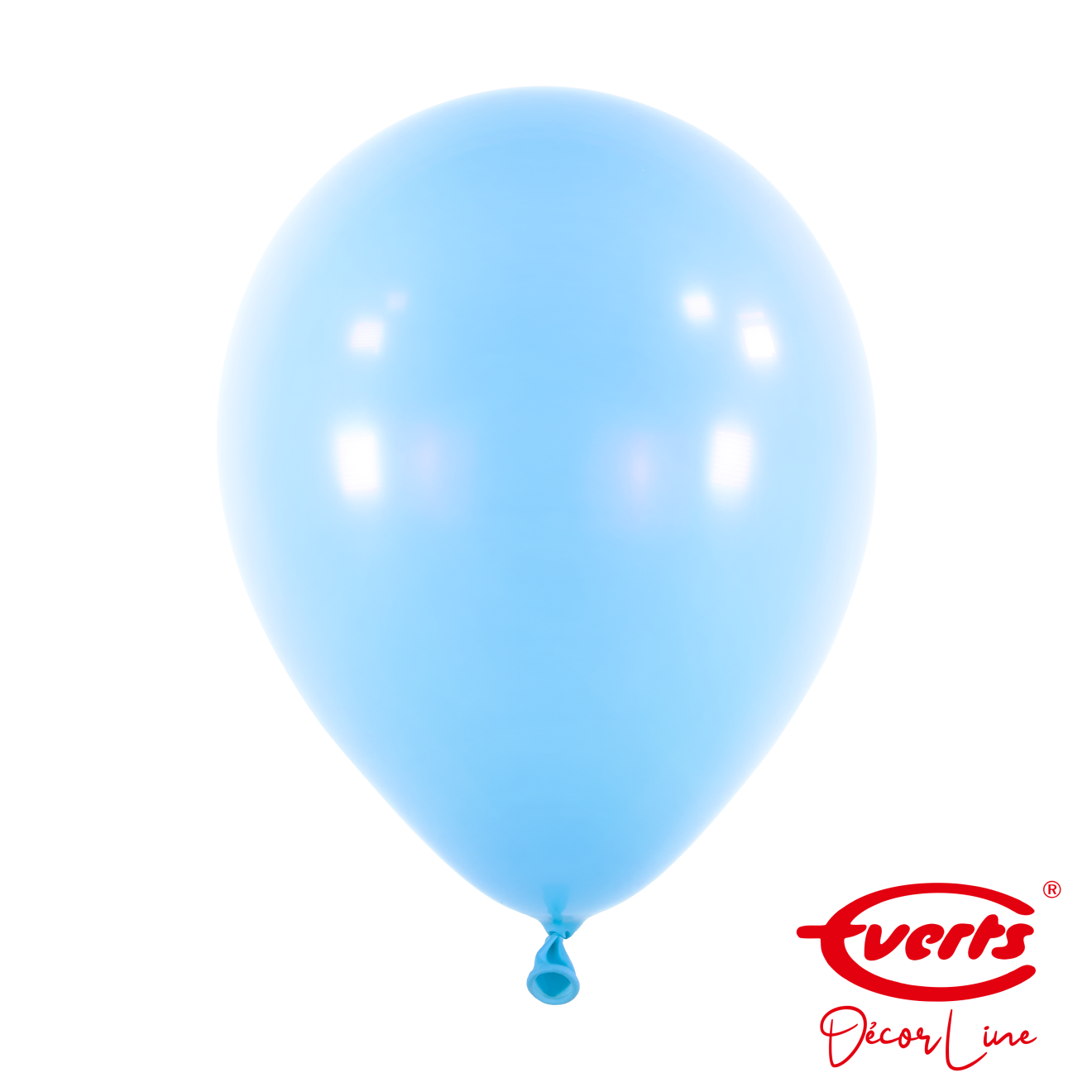 50 Luftballons - DECOR - Ø 28cm - Pastel Blue