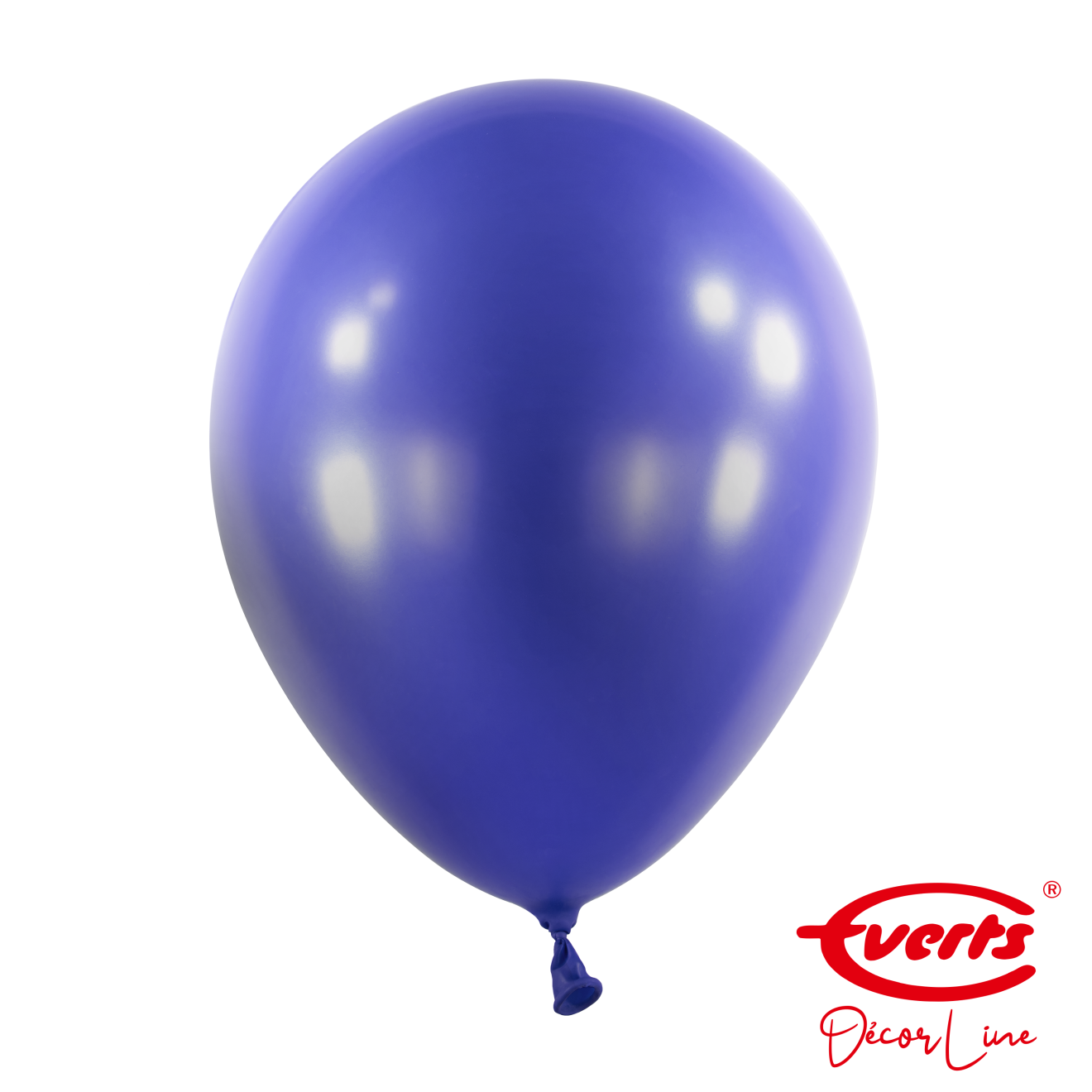 50 Luftballons - DECOR - Ø 28cm - Pearl & Metallic - Navy Flag Blue