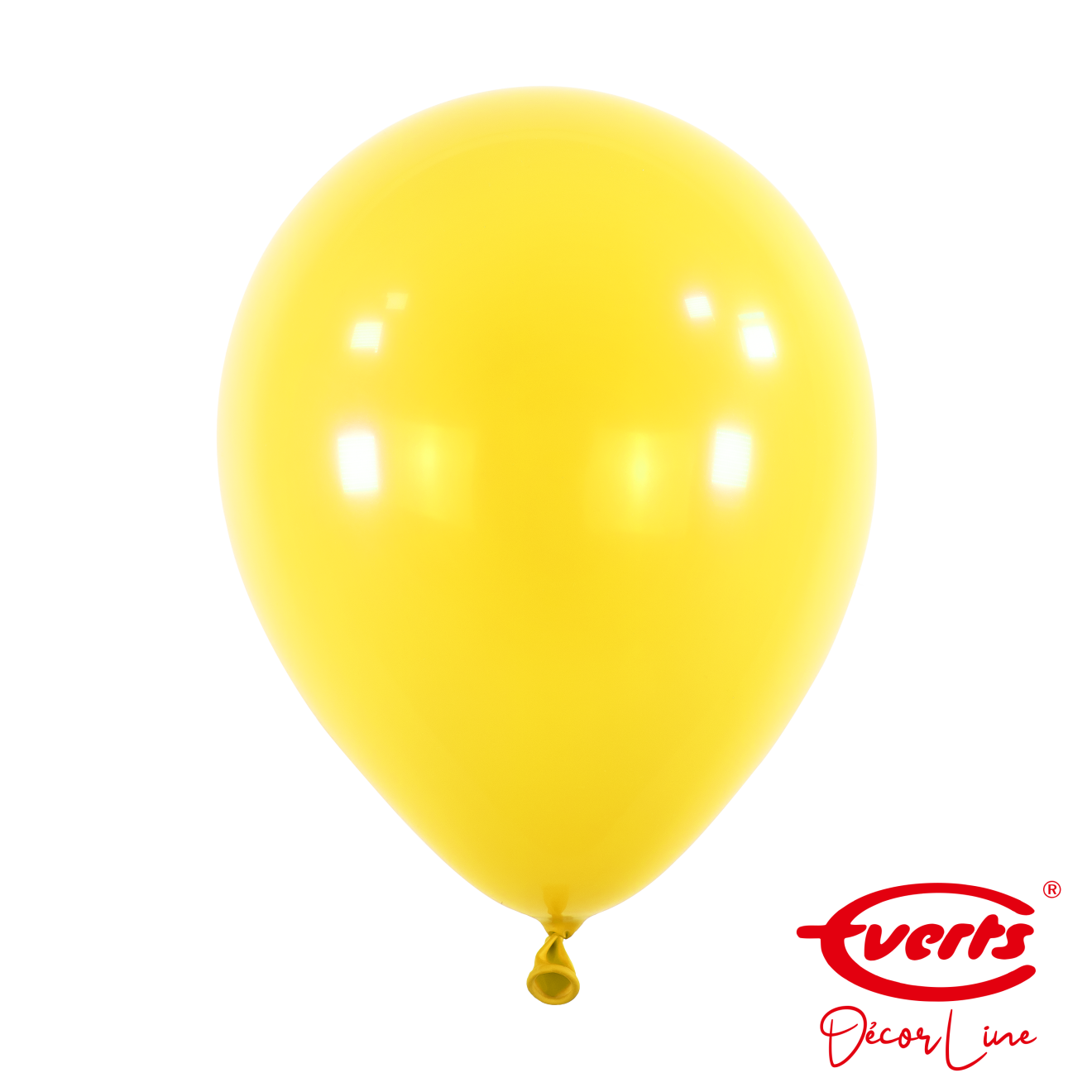 50 Luftballons - DECOR - Ø 28cm - Sunshine Yellow