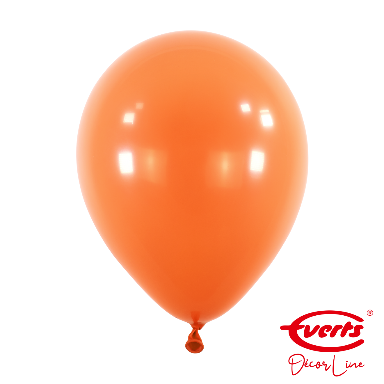 50 Luftballons - DECOR - Ø 28cm - Tangerine