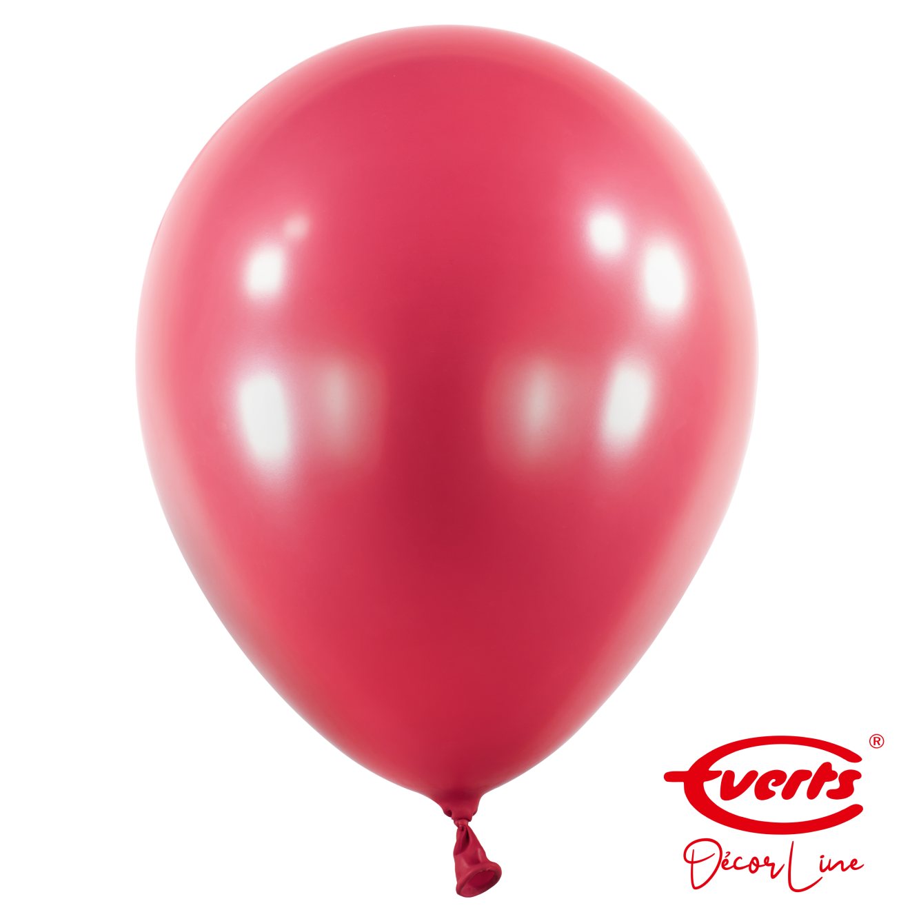 50 Luftballons - DECOR - Ø 35cm - Pearl & Metallic - Burgundy